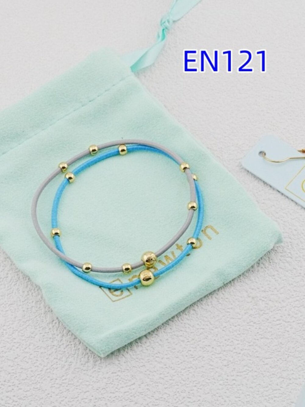 Enewton Hair Tie & Bracelet Dual-Use Set